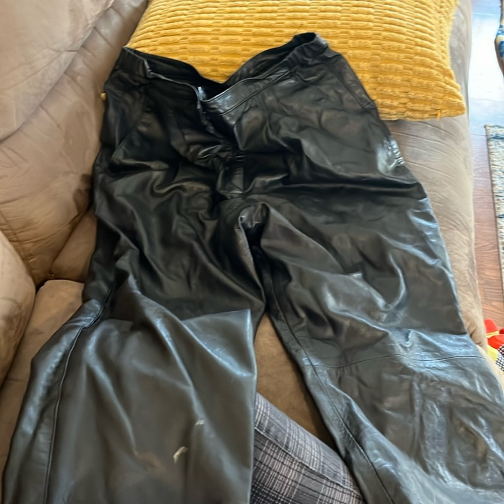 Vintage leather pants